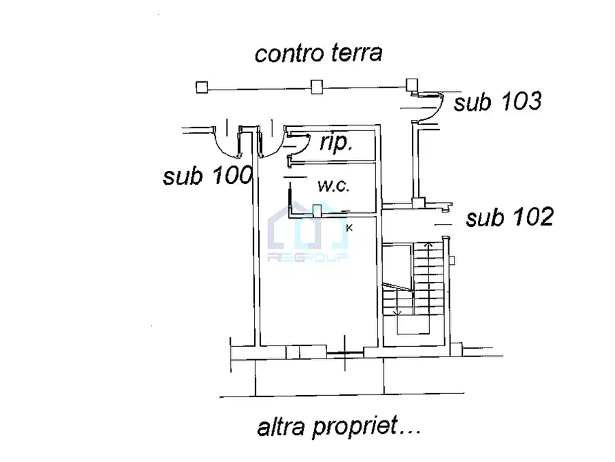 Immagine 11 di Monolocale in vendita  in Via Schiantapetto 25 a Savona