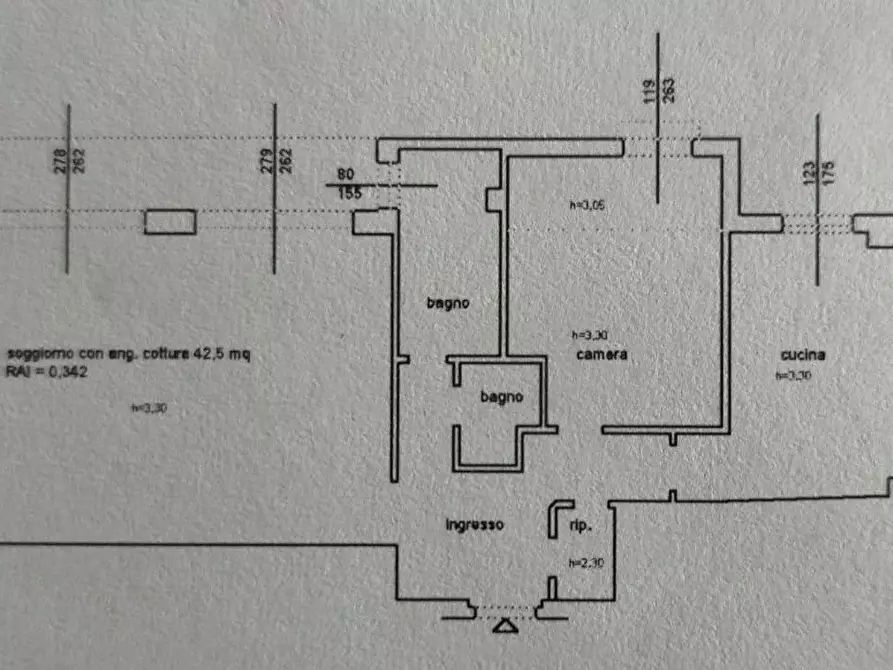 Immagine 18 di Trilocale in affitto  in Via Sidney Sonnino a Firenze