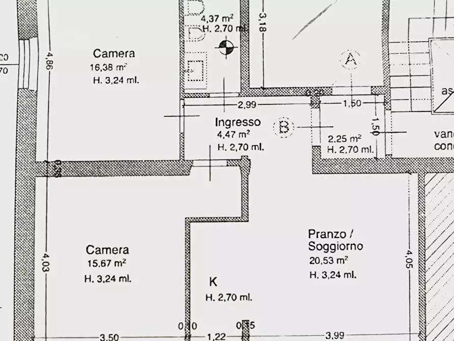 Immagine 24 di Trilocale in vendita  in Via Centostelle a Firenze