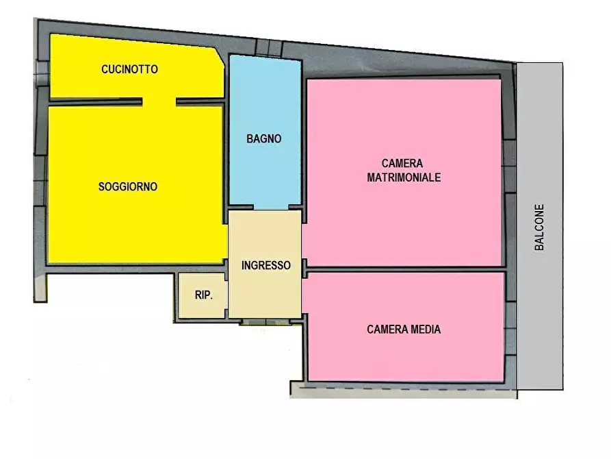 Immagine 17 di Trilocale in vendita  in Via San Francesco d' Assisi a Lastra A Signa