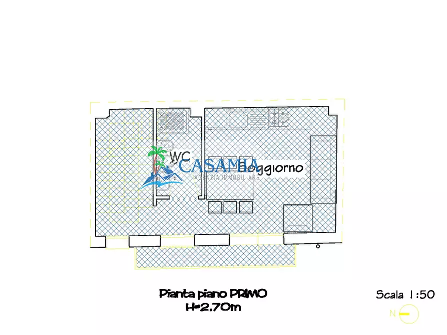 Immagine 16 di Trilocale in vendita  in via Leopardi a Grottammare