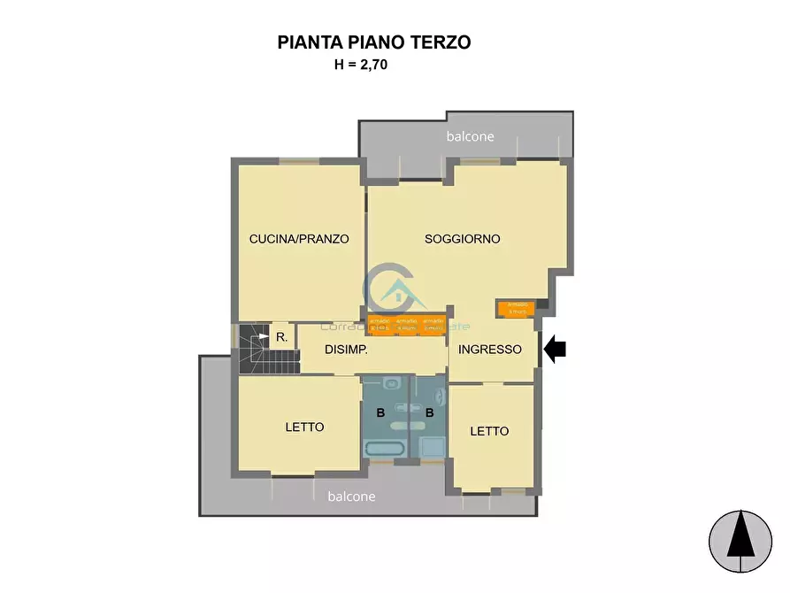 Immagine 24 di Quadrilocale in vendita  in Via Regina Madre 42 a Catanzaro