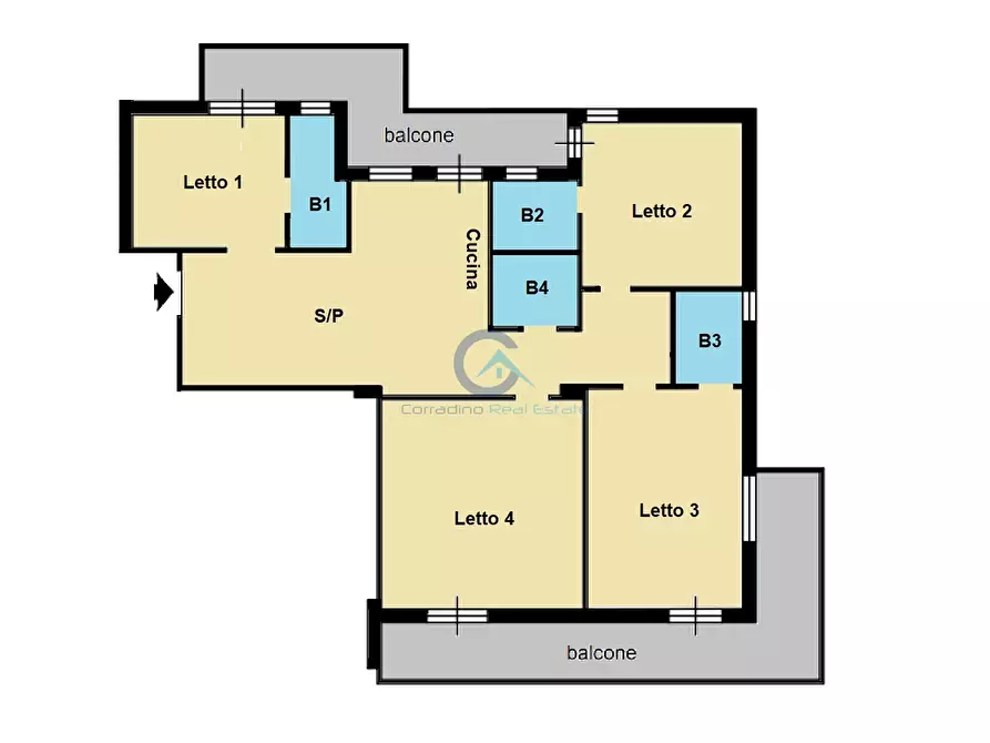 Immagine 26 di Pentalocale in affitto  a Catanzaro