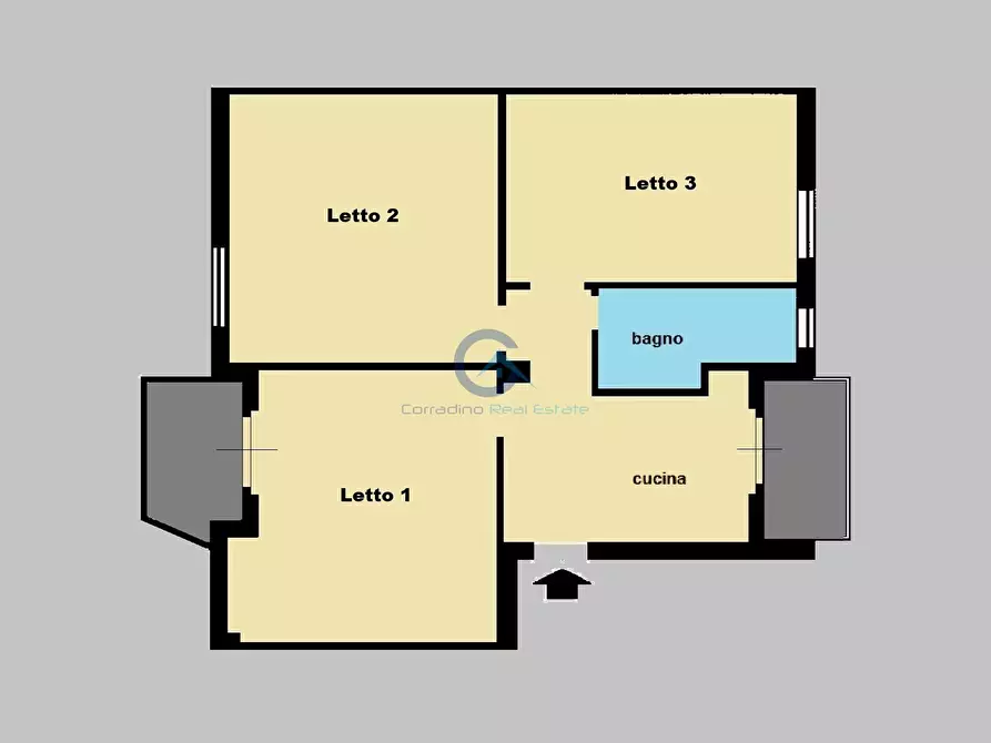 Immagine 12 di Stanza singola in affitto  in Via Livorno 3 a Catanzaro