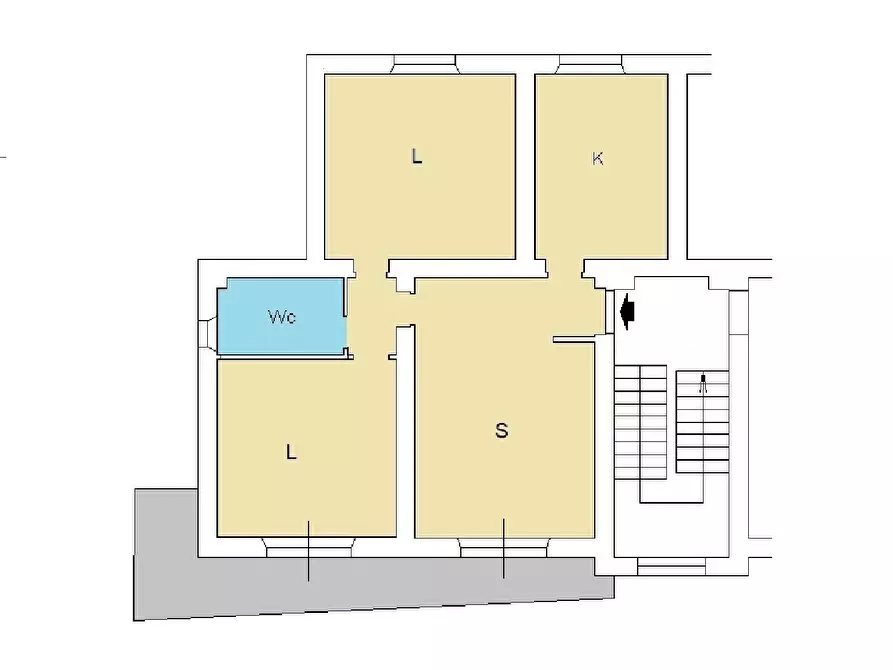 Immagine 16 di Quadrilocale in vendita  a Catanzaro