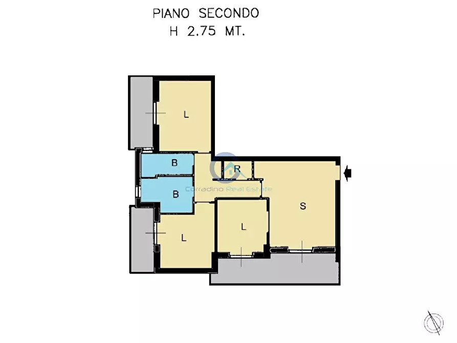 Immagine 23 di Trilocale in vendita  a Squillace