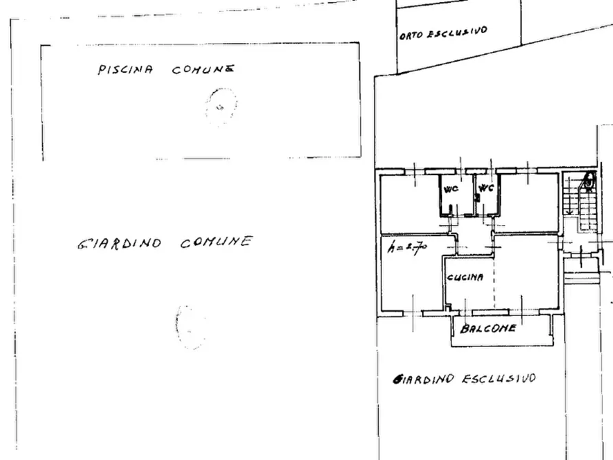 Immagine 20 di Quadrilocale in vendita  in Via Martiri Piazza della Loggia 46A a Capriano Del Colle