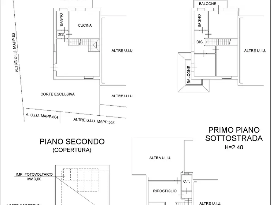 Immagine 20 di Villetta a schiera in vendita  in Via della Fonte a Nave