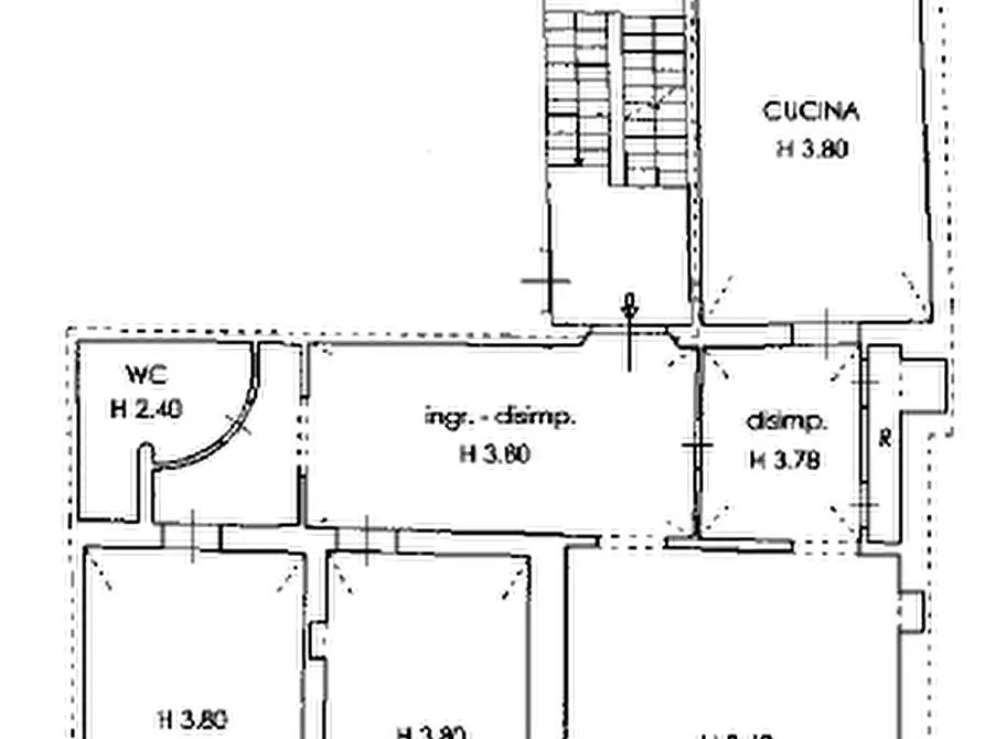 Immagine 2 di Appartamento in vendita  a Pisa
