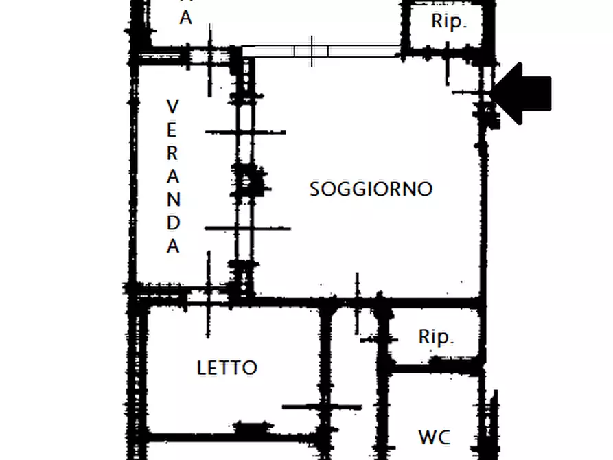 Immagine 15 di Quadrilocale in vendita  in Via San Marco a Monopoli