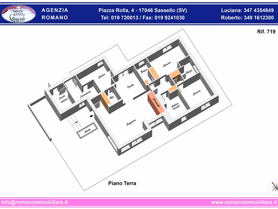 Immagine 3 di Villa in vendita  a Sassello