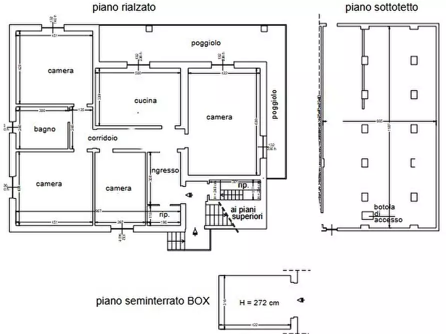 Immagine 2 di Pentalocale in vendita  in Via Balletto 5 a Bargagli