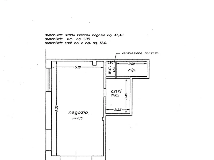 Immagine 5 di Locale commerciale in affitto  a Ragusa