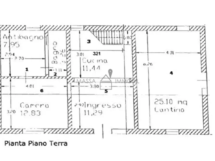 Immagine 17 di Rustico / casale in vendita  in Via San Cristoforo 129 a Massa