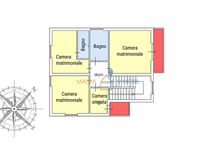 Immagine 48 di Villa in vendita  in Via dei Fortini 75 a Massa