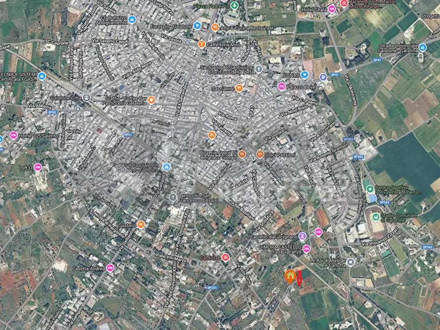 Immagine 28 di Villa in vendita  in Strada Comunale Castello Forcignano 26 a Galatone