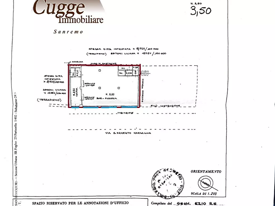 Immagine 5 di Locale commerciale in vendita  in Strada Sen. Ernesto Marsaglia 89 a San Remo