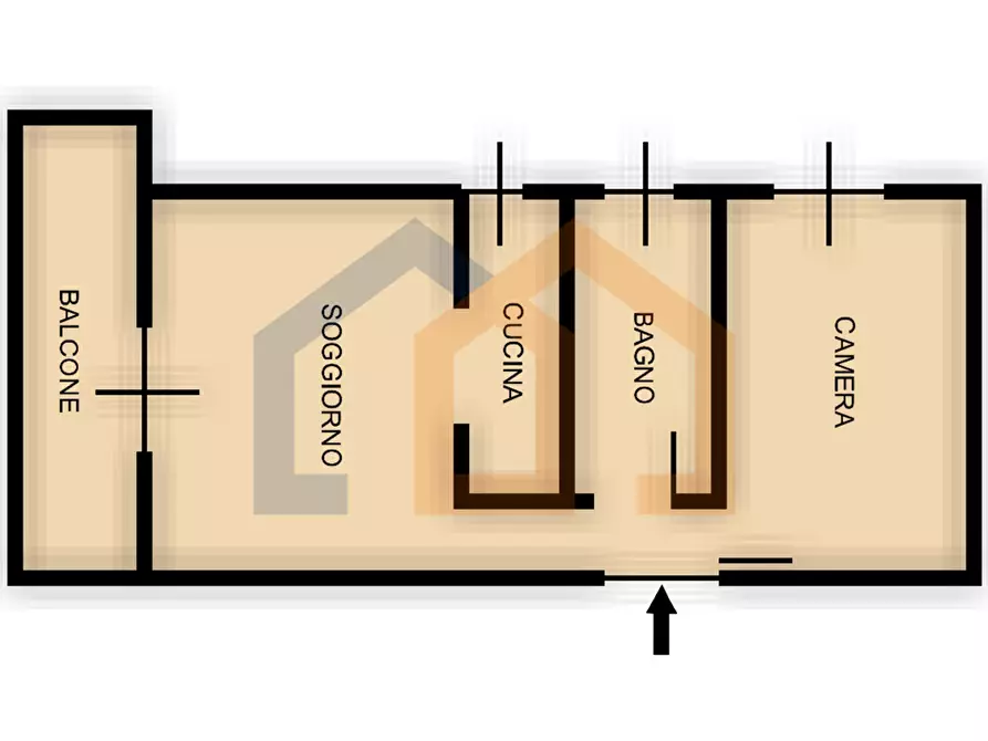 Immagine 20 di Bilocale in vendita  in Via alla Torre 36 a Spotorno