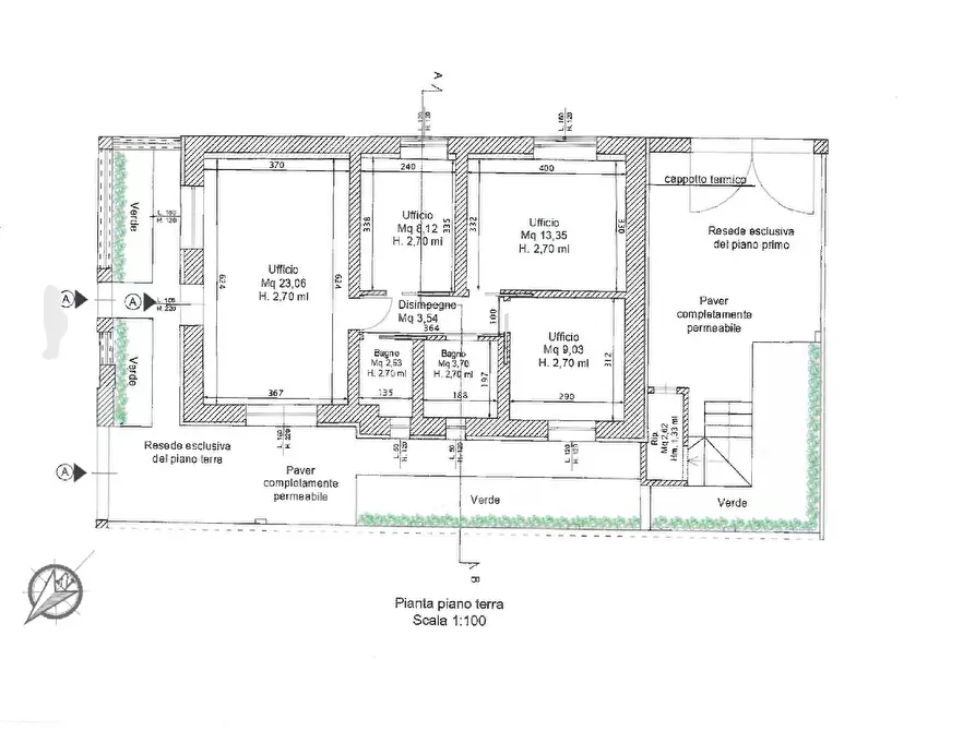 Immagine 20 di Ufficio in vendita  in Via Mazzini a Camaiore