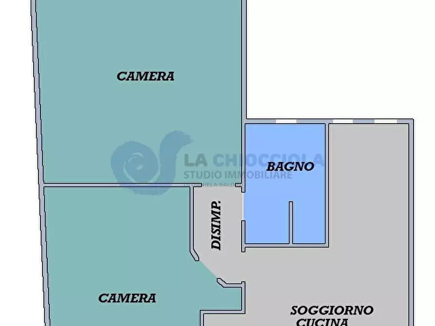 Immagine 1 di Trilocale in vendita  a Bologna