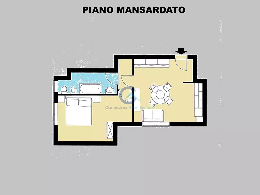 Immagine 15 di Mansarda in vendita  a Catanzaro