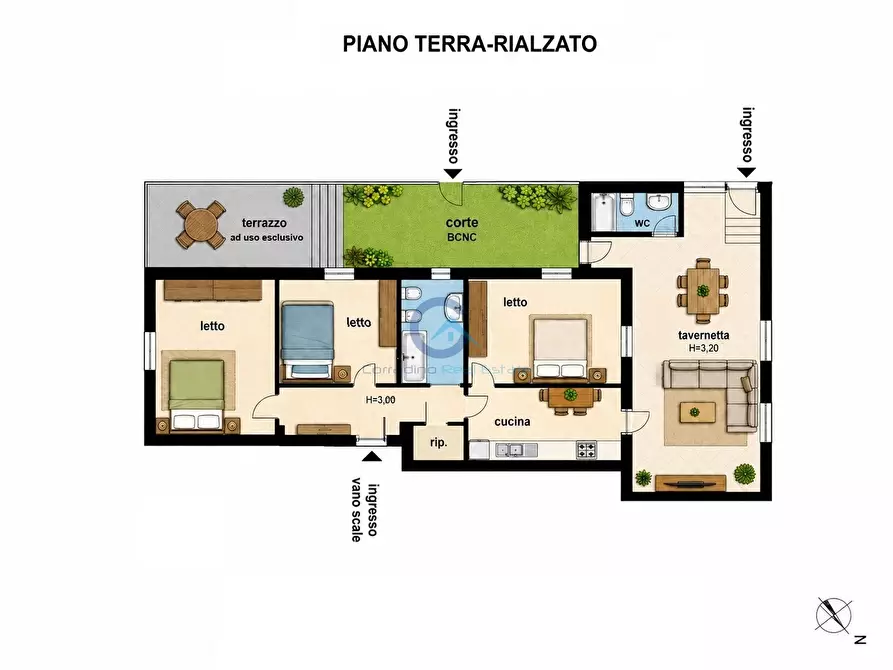 Immagine 17 di Quadrilocale in vendita  in Via Civitavecchia 10 a Catanzaro