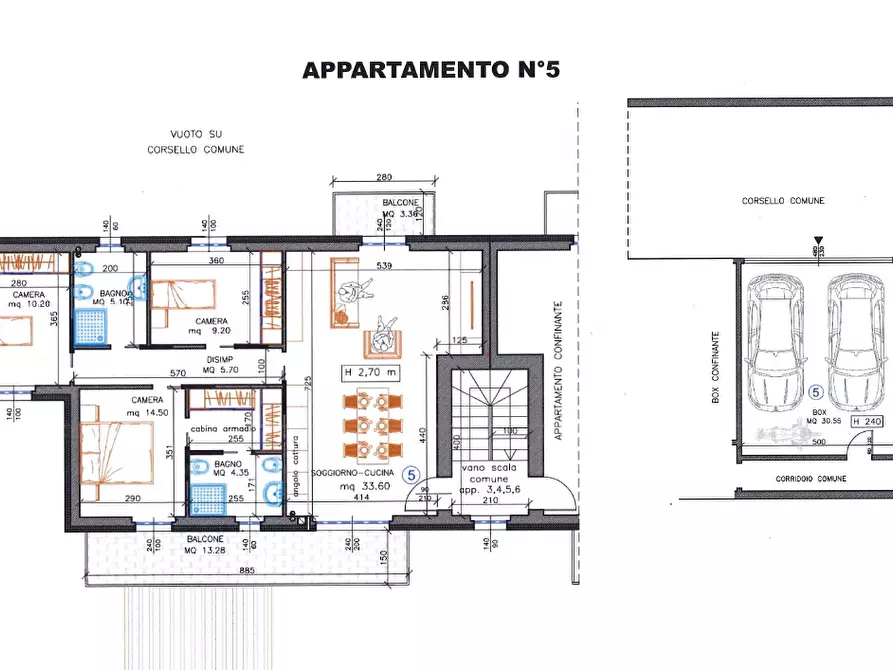 Immagine 12 di Quadrilocale in vendita  in VIA MATTEI a Nuvolera