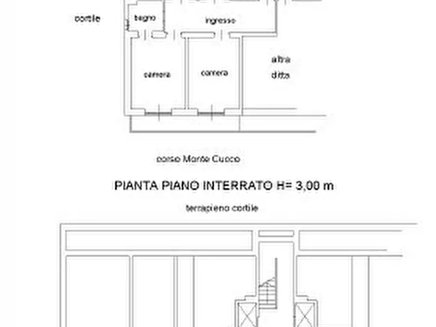 Immagine 70 di Trilocale in vendita  in Corso Monte Cucco 146 a Torino