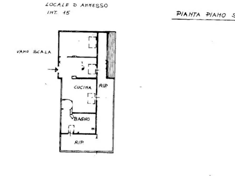 Immagine 2 di Mansarda in vendita  in Via Rio San Stefano 14 a Casella