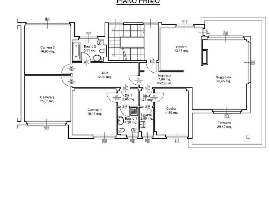 Immagine 2 di Pentalocale in vendita  in Via Francesco Rossi 38 a Vercelli
