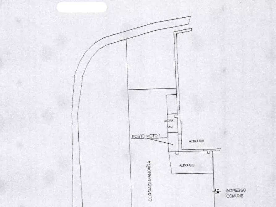 Immagine 2 di Garage in vendita  in Via Nicola Fabrizi 88 a Genova