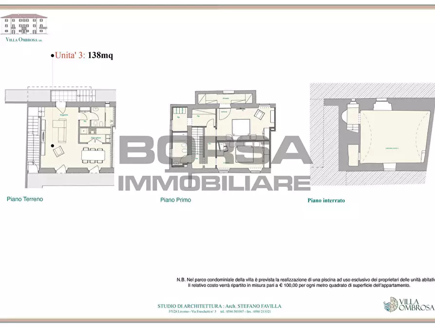 Immagine 6 di Terratetto in vendita  in Via Ombrosa 8 a Livorno