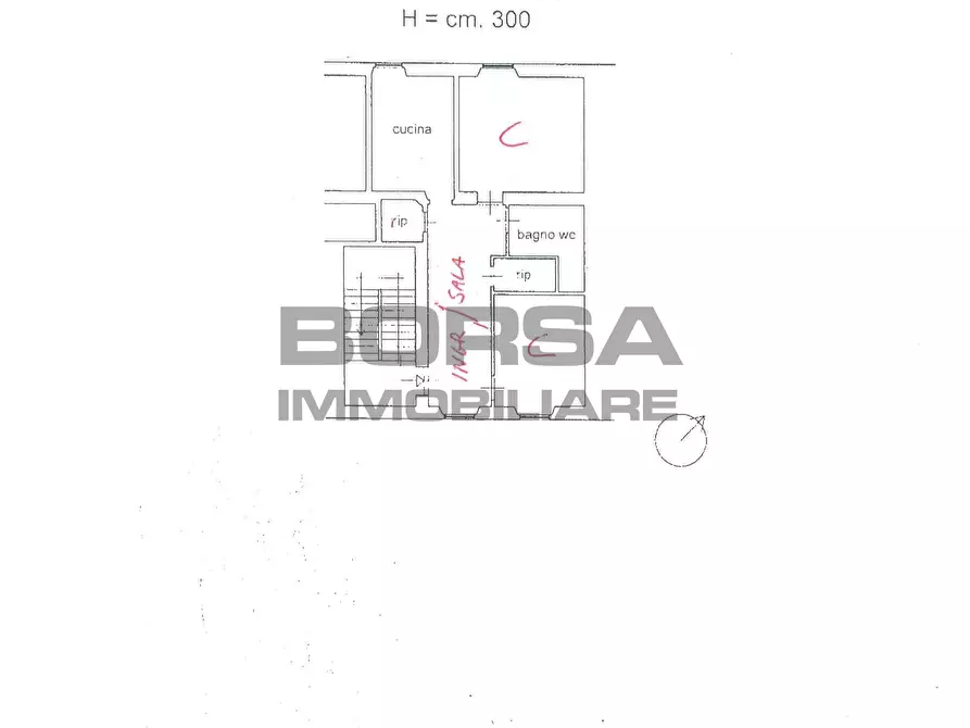 Immagine 2 di Quadrilocale in vendita  in via del forte san Pietro 16 a Livorno