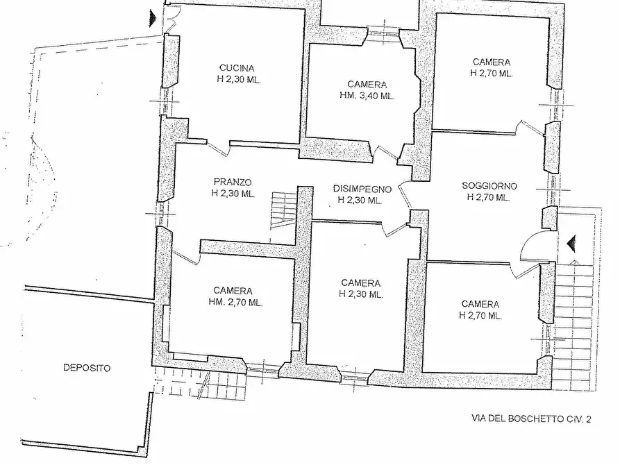 Immagine 32 di Rustico / casale in vendita  in Via dei Cogorno 110 a Cogorno