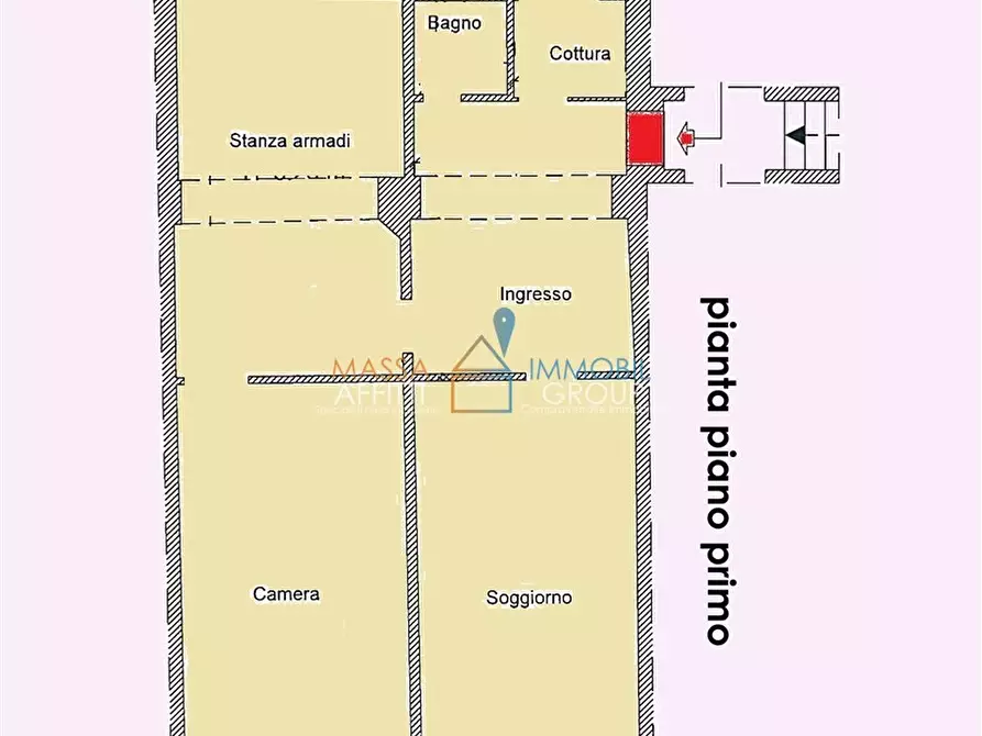 Immagine 12 di Trilocale in vendita  in Via Alberica 15 a Massa