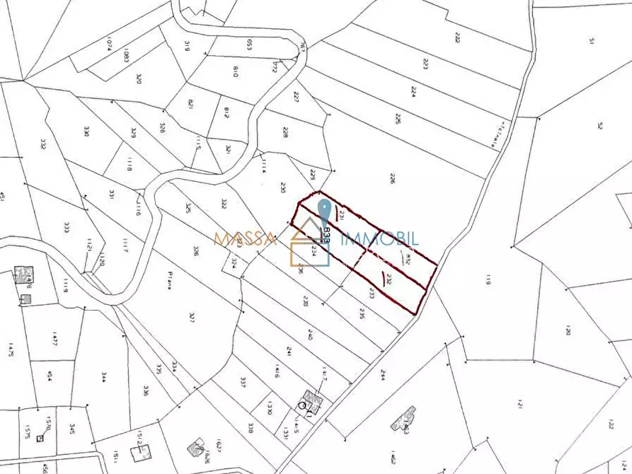 Immagine 23 di Terreno agricolo in vendita  in Viottolo Pianamaggio 1 a Massa