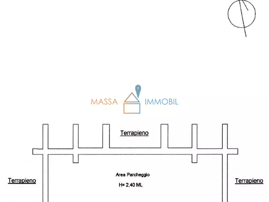 Immagine 21 di Locale commerciale in affitto  in Via degli Oliveti 20 a Massa