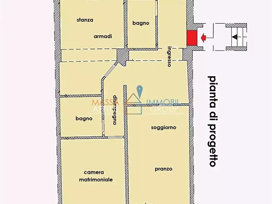 Immagine 13 di Trilocale in vendita  in Via Alberica 15 a Massa