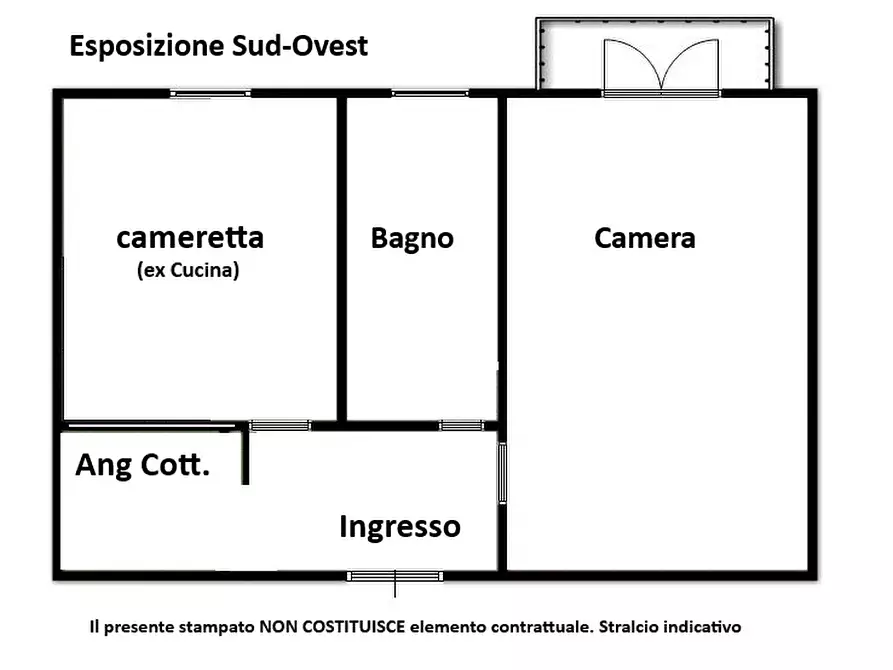 Immagine 19 di Bilocale in vendita  a Genova