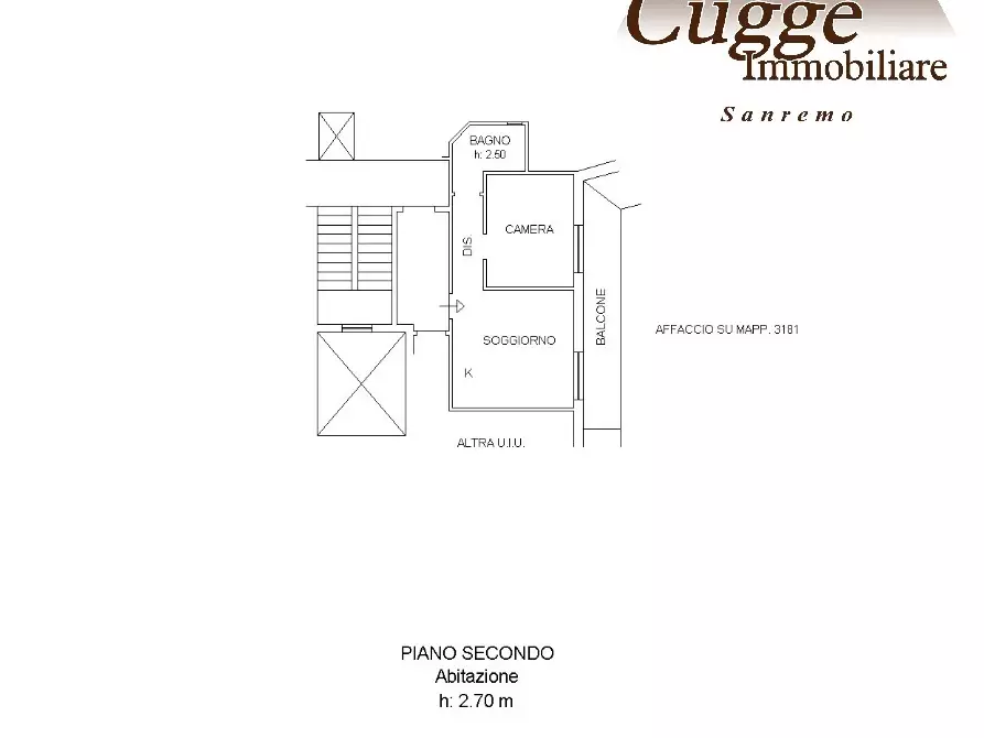 Immagine 23 di Bilocale in vendita  in Strada San Martino 86 a San Remo