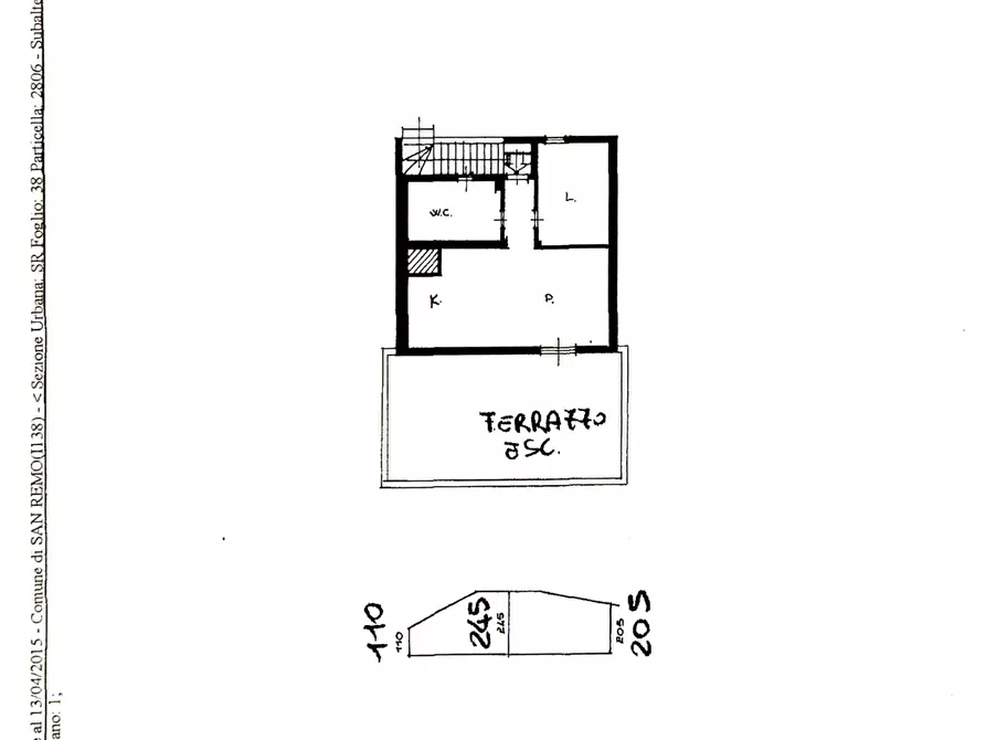 Immagine 37 di Casa bifamiliare in vendita  in Via Padre Semeria 560 a San Remo