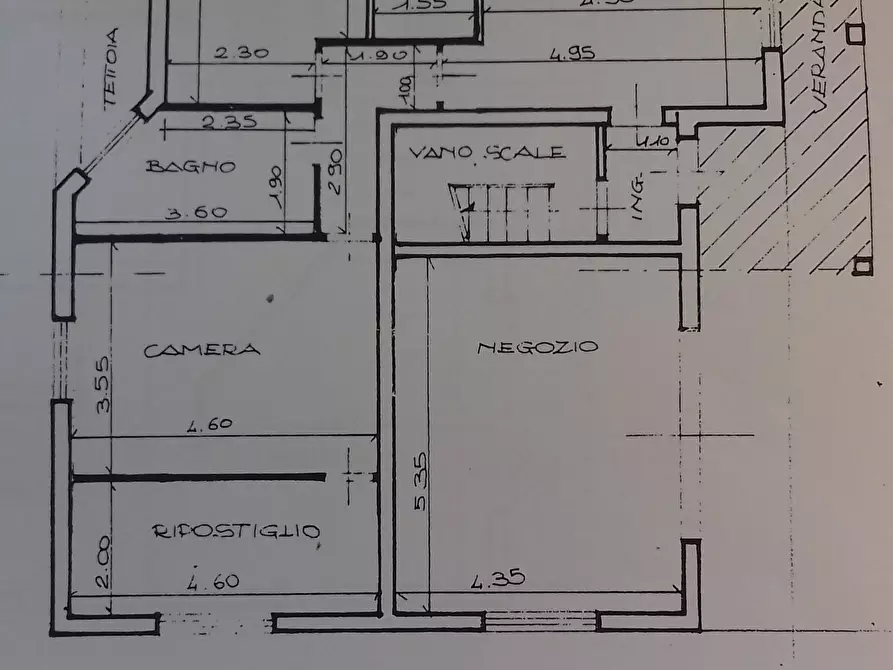 Immagine 10 di Porzione di casa in vendita  a Camaiore