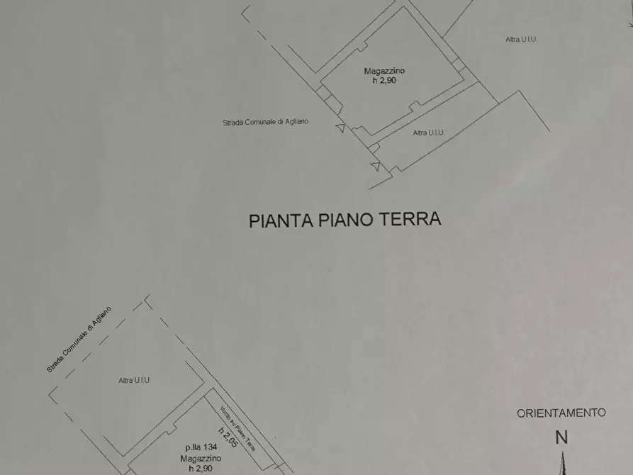 Immagine 12 di Rustico / casale in vendita  in via di Agliano 1 a Campello Sul Clitunno