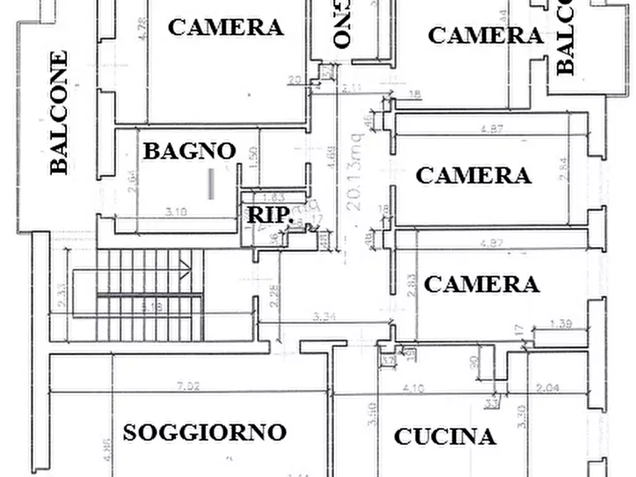 Immagine 50 di Porzione di casa in vendita  in Via Torino 26 a Nole
