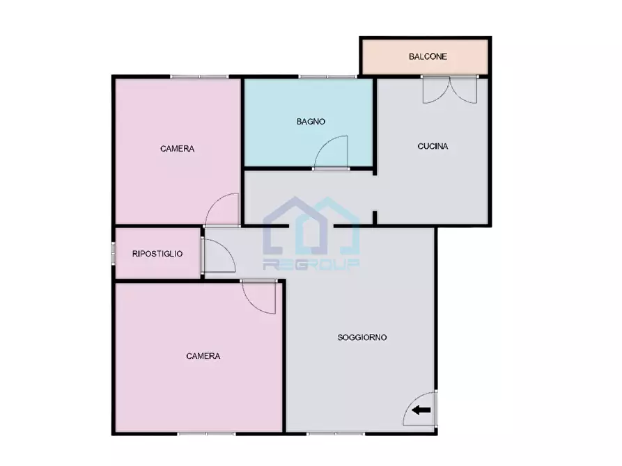 Immagine 20 di Pentalocale in vendita  in Via Piave 25 a Savona