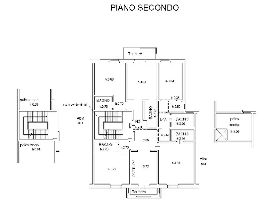 Immagine 12 di Appartamento in vendita  in Piazza della Vittoria a Firenze