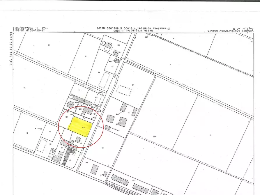 Immagine 19 di Terreno edificabile in vendita  in Via per Riolo 46 a Castelfranco Emilia