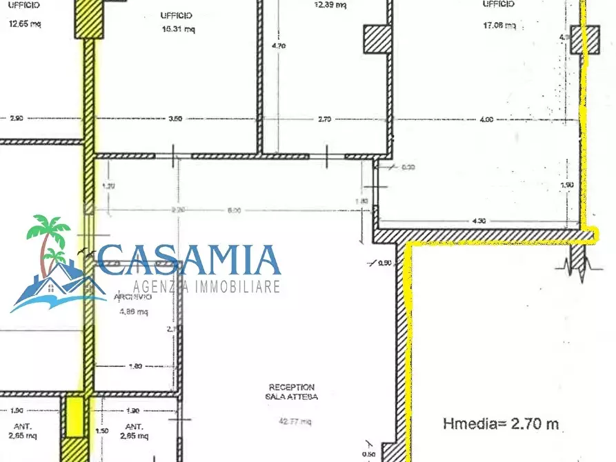 Immagine 15 di Ufficio in affitto  a San Benedetto Del Tronto