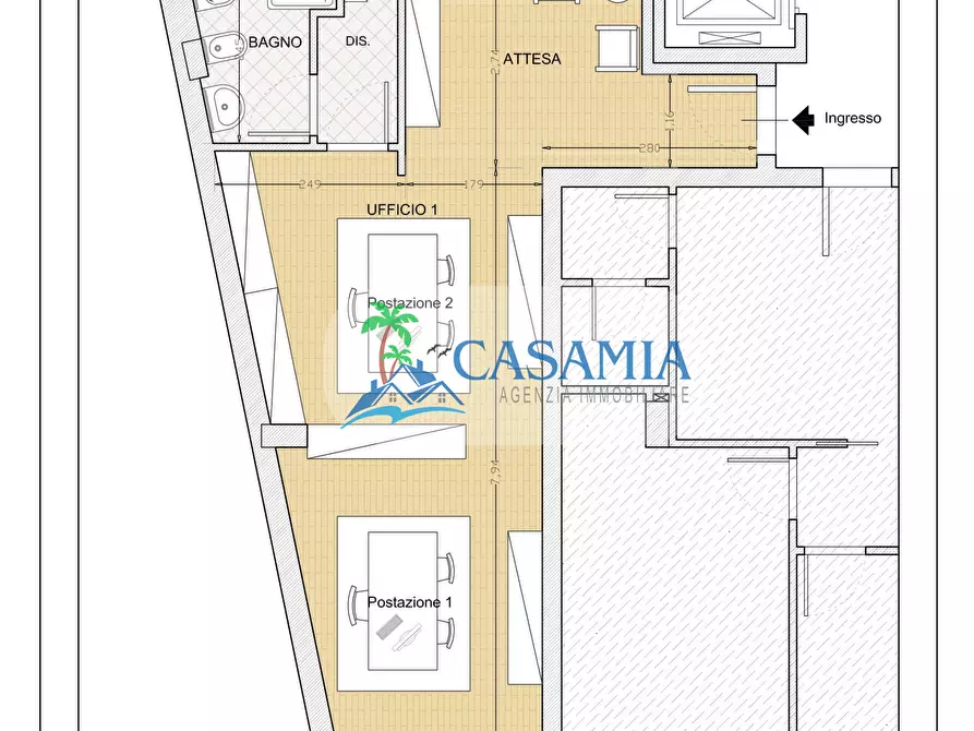 Immagine 8 di Ufficio in affitto  in Via Luciano Manara a San Benedetto Del Tronto