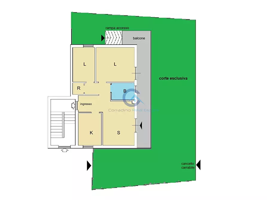 Immagine 16 di Trilocale in vendita  in Via Trapani 2 a Catanzaro